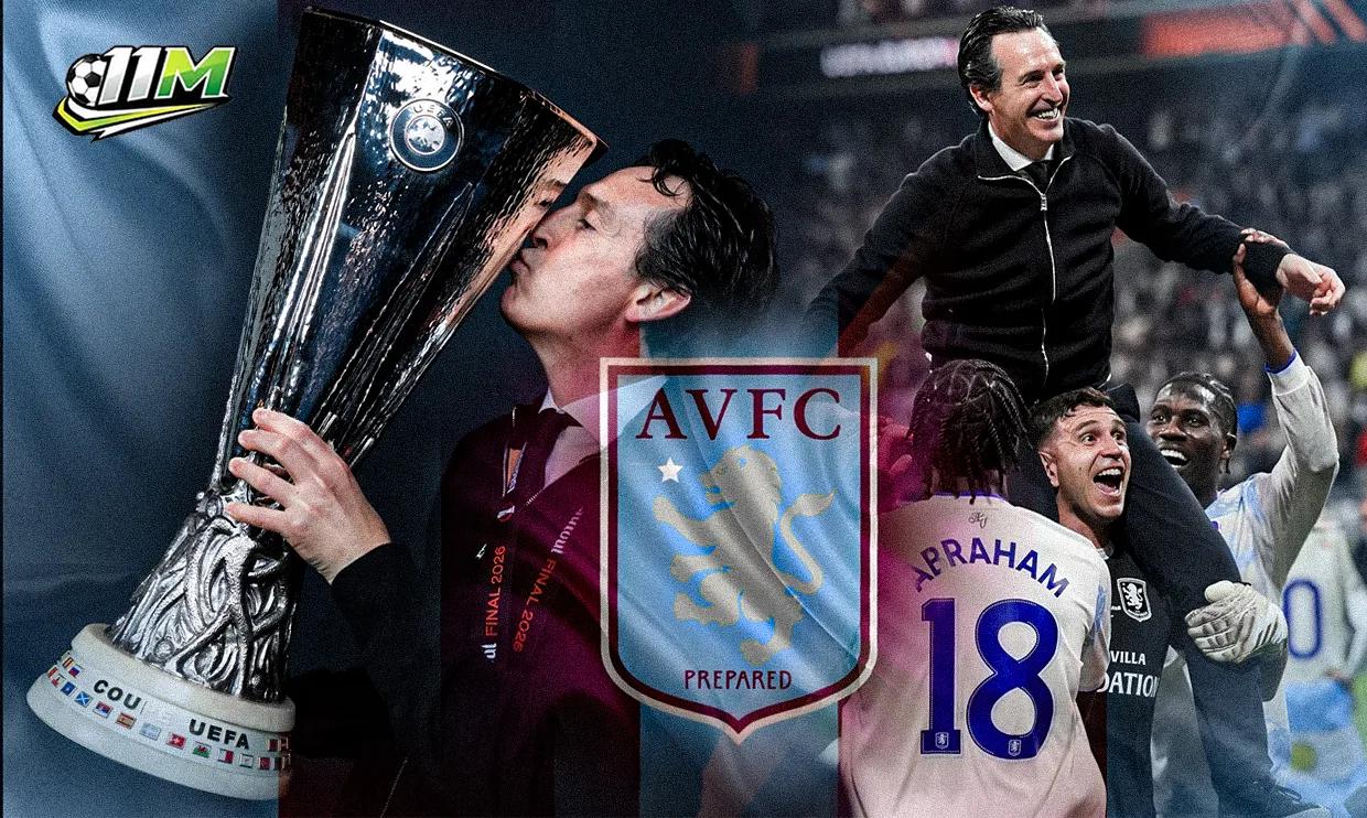 Kỷ lục vô tiền khoáng hậu: Unai Emery lần thứ 5 vô địch Europa League cùng Aston Villa!