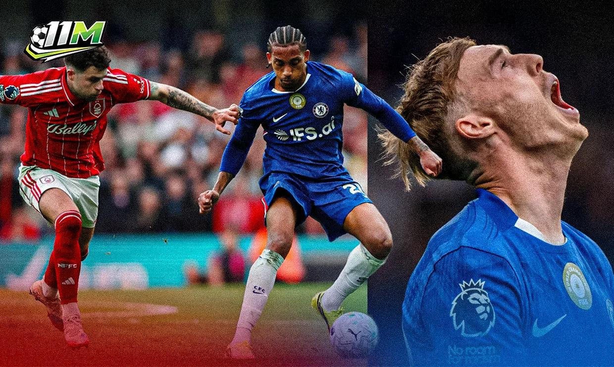 Chelsea 1-3 Nottingham Forest: Khi hàng thủ mộng du và Cole Palmer chạm đáy phong độ.