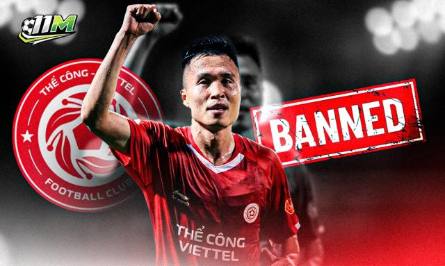 Khiêu khích CĐV, Đinh Viết Tú bị treo giò hết mùa V-League