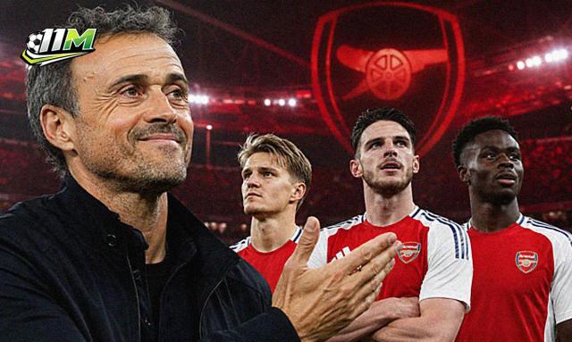 Luis Enrique “quỳ gối” trước Arsenal, gọi Pháo thủ là số 1 thế giới ở điểm đặc biệt