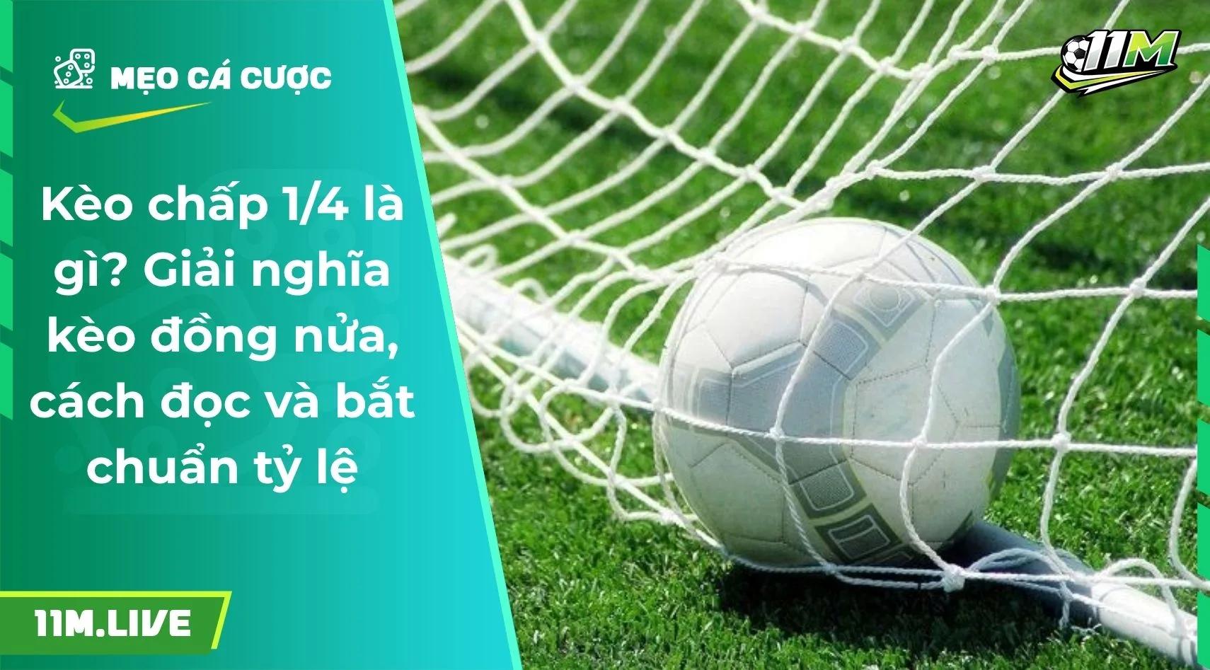 Kèo chấp 1/4 là gì? Giải nghĩa cách đọc và bắt chuẩn kèo