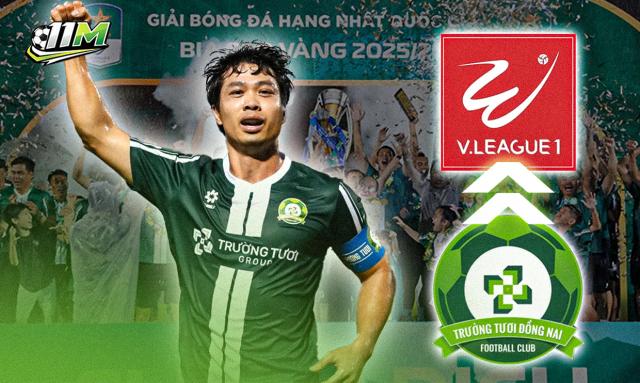 Công Phượng nghẹn ngào giành chức vô địch đầu tiên, đưa Đồng Nai lên V-League