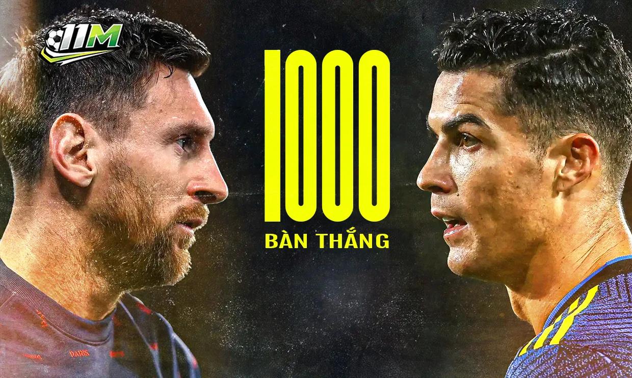 Hành trình 1.000 bàn thắng: Liệu Messi có thể lật đổ kỷ lục của Cristiano Ronaldo?