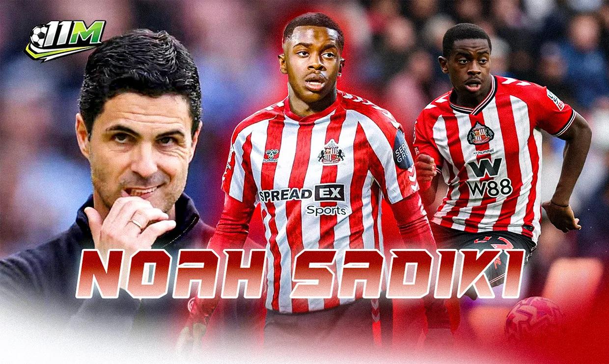 Arsenal và canh bạc 45 triệu euro: Noah Sadiki có là lời giải cho tham vọng trẻ hóa?