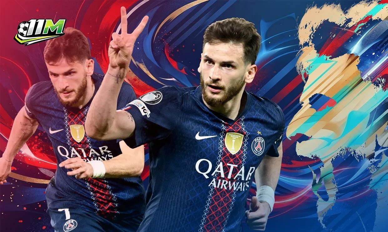 Kvaratskhelia chiến đấu đến chảy máu, góp công đưa PSG bảo vệ ngôi vương