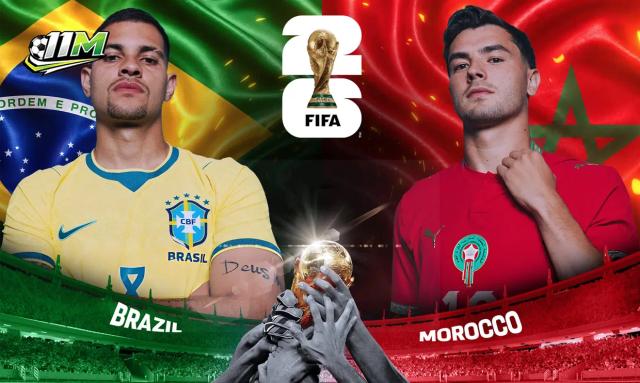 Brazil bị Maroc cầm chân trong trận cầu mãn nhãn với hai siêu phẩm tại World Cup 2026