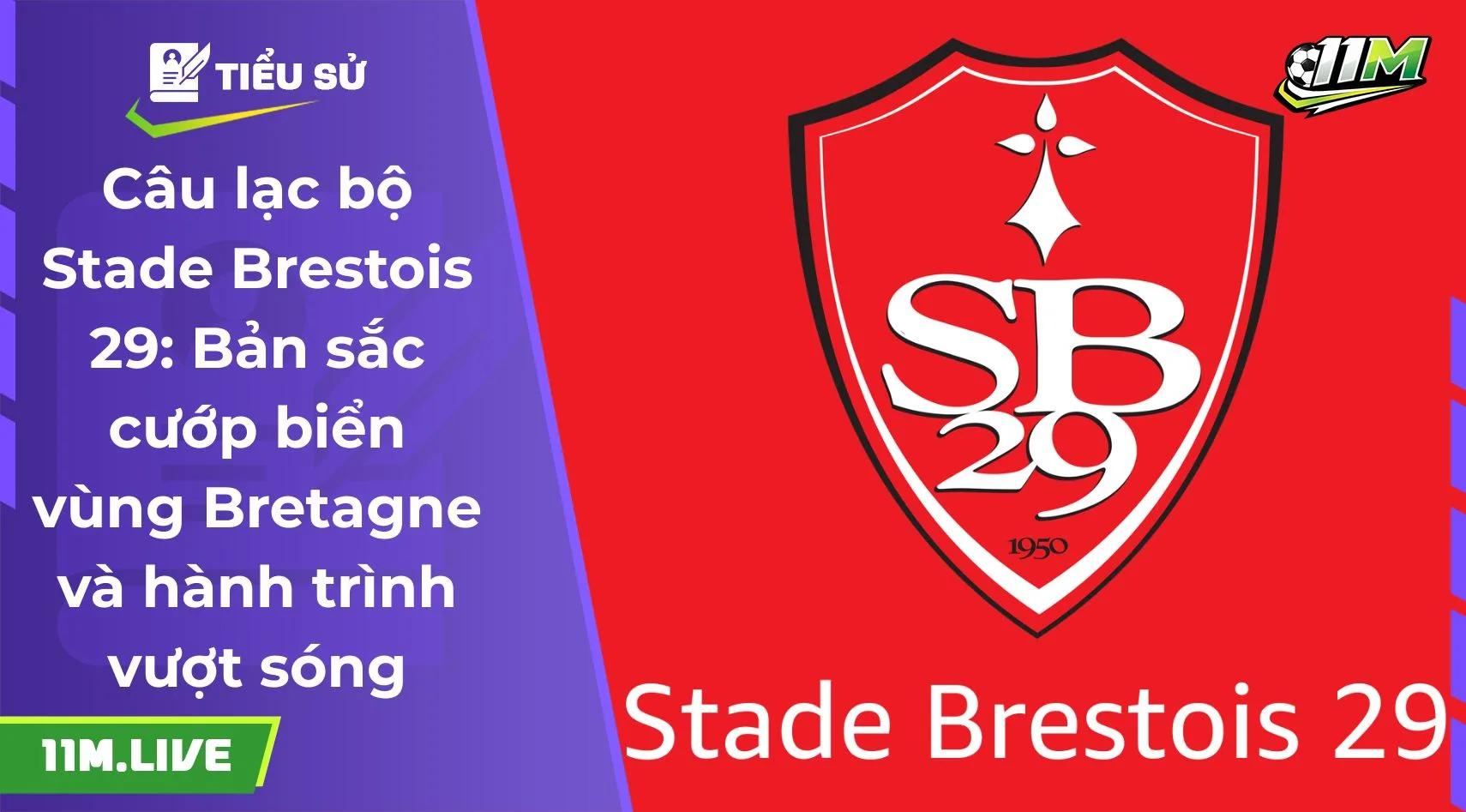 Câu lạc bộ Stade Brestois 29: Bản sắc cướp biển vùng Bretagne và hành trình vượt sóng