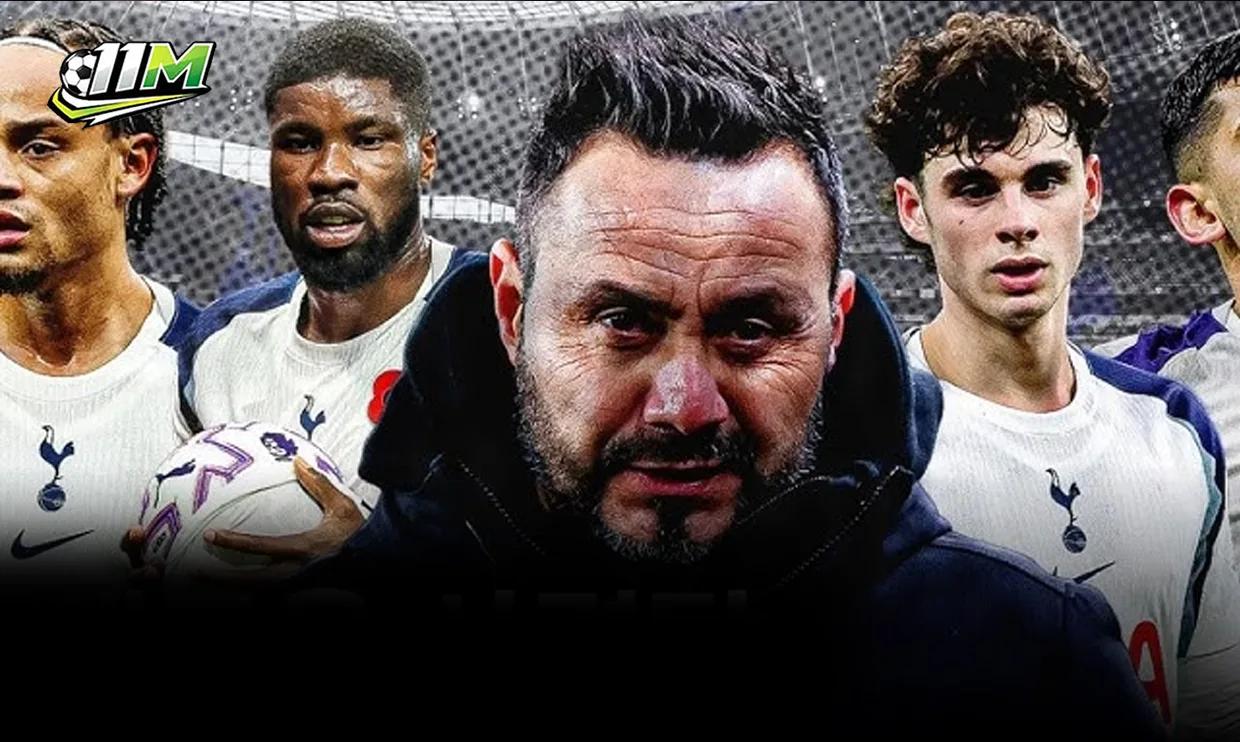 Tottenham Hotspur và Cuộc chiến sinh tồn: Khi Roberto De Zerbi cấm những gương mặt u sầu