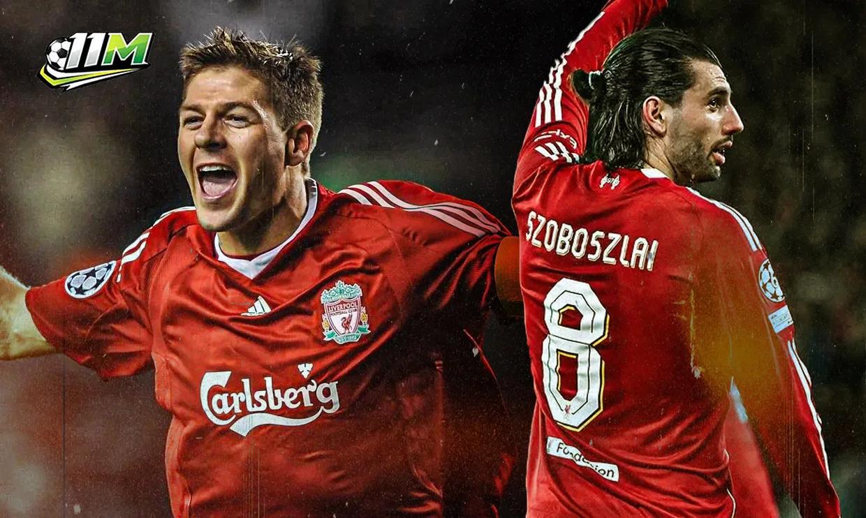 Di sản số 8 tại Anfield: Khi Dominik Szoboszlai "đánh thức" linh hồn Steven Gerrard
