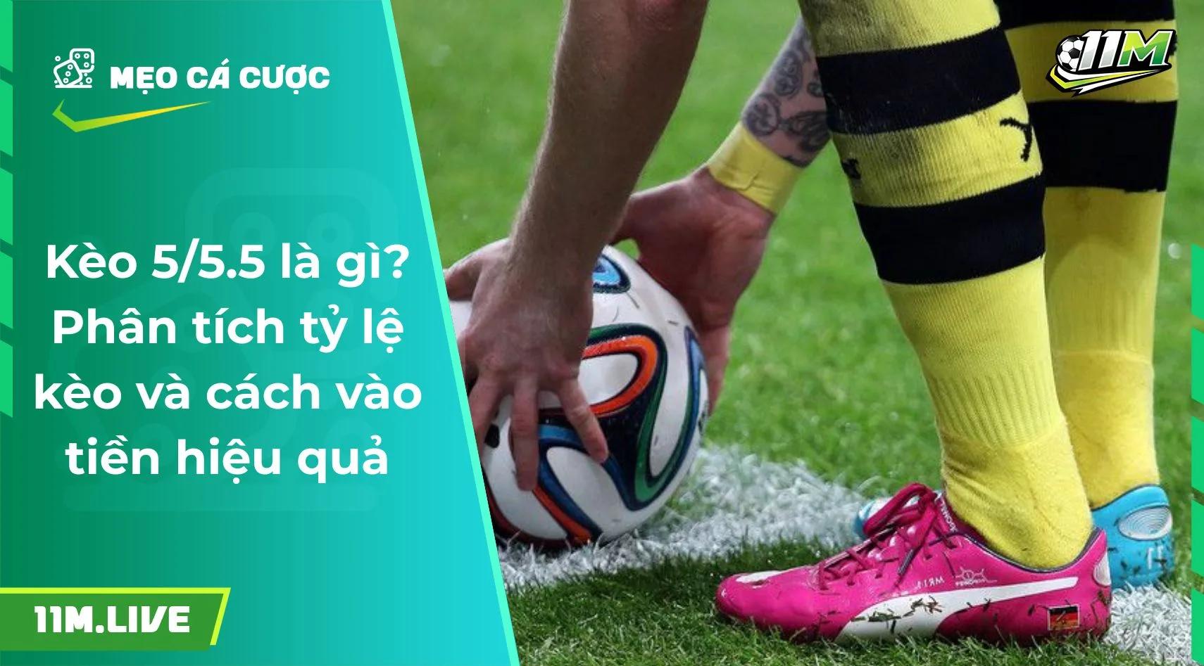 Kèo 5/5.5 là gì? Phân tích tỷ lệ kèo và cách vào tiền hiệu quả