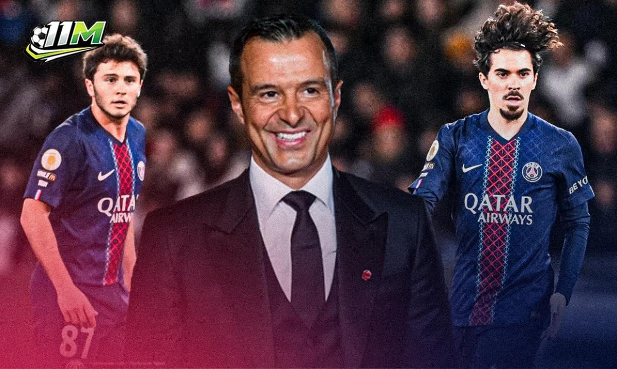 "Siêu cò" Jorge Mendes chốt tương lai Vitinha và Joao Neves