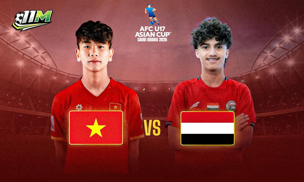 U17 Việt Nam và bài học xương máu: Quyết tâm không để lịch sử lặp lại trước U17 Yemen