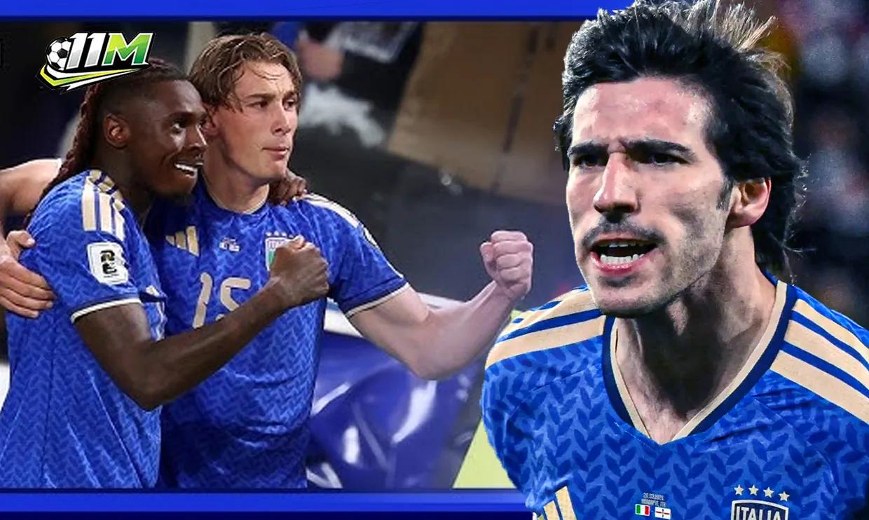 Sandro Tonali và "phép màu" Bergamo: Italy tiến sát tấm vé World Cup 2026.