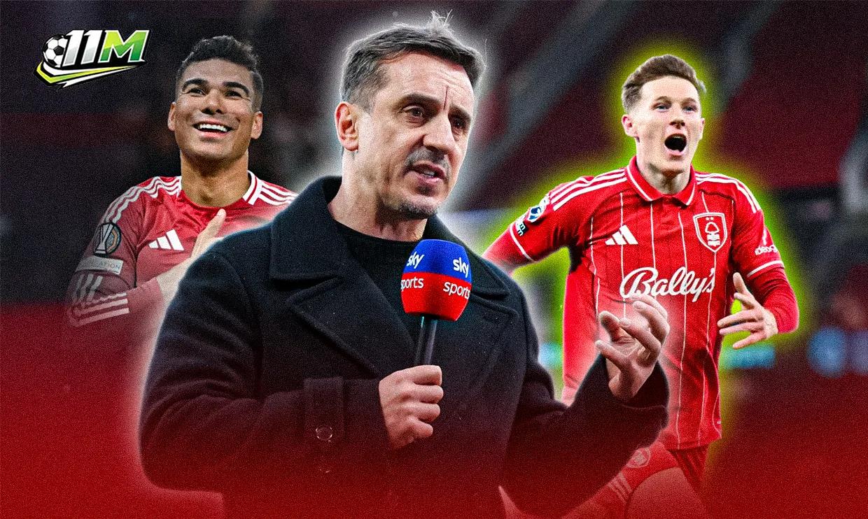Tìm người thay thế Casemiro: Gary Neville chỉ điểm "viên ngọc" 23 tuổi cho Man Utd