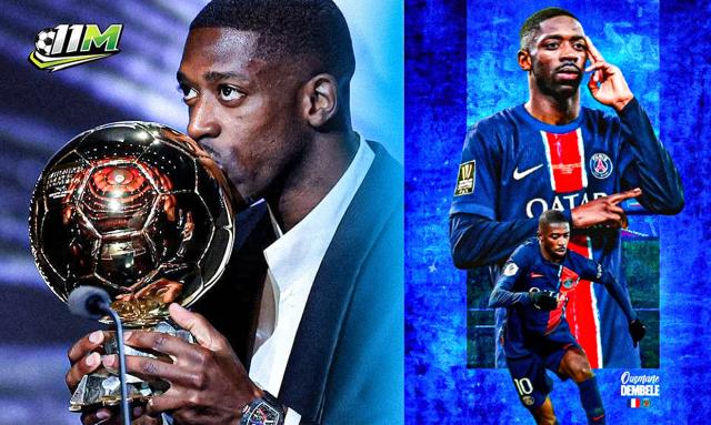 Dembele khao khát thâu tóm C1 và Quả bóng vàng