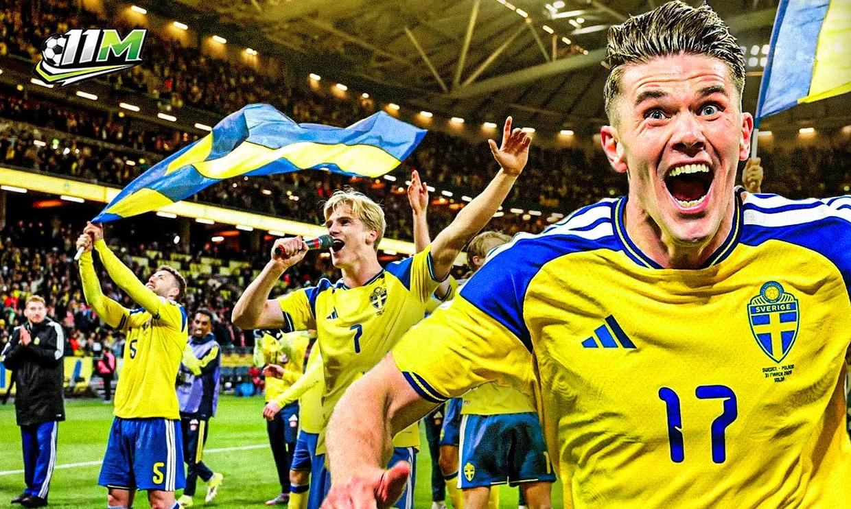 Thụy Điển: Khi "kẻ bét bảng" thành đại diện dự World Cup.