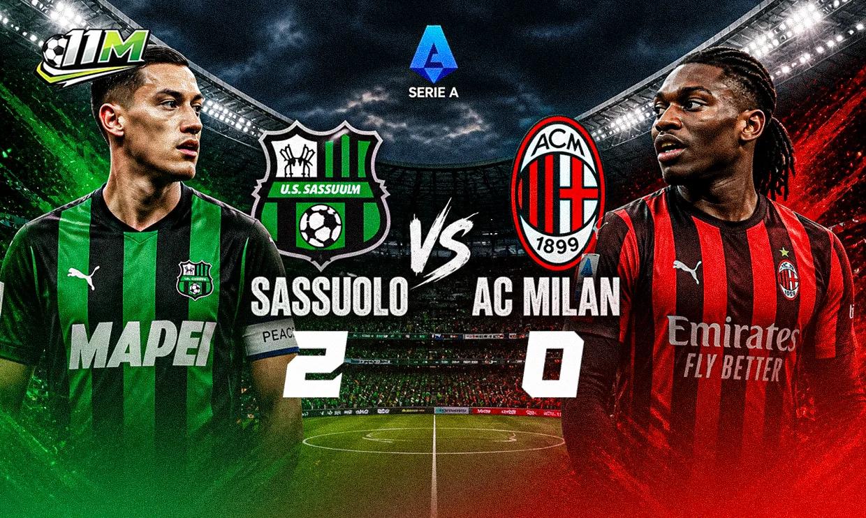 AC Milan gục ngã trước Sassuolo trong ngày Tomori nhận thẻ đỏ