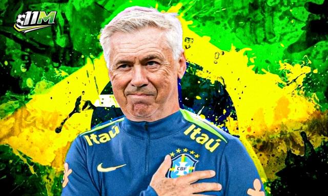 CHÍNH THỨC: Carlo Ancelotti gia hạn với ĐT Brazil đến World Cup 2030!