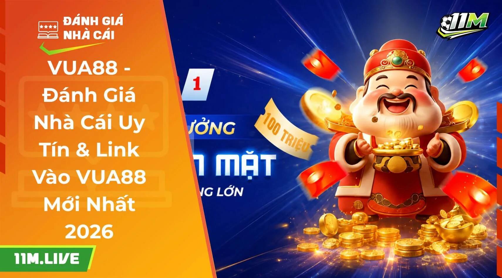 VUA88 - Đánh Giá Nhà Cái & Link Vào VUA88 Mới Nhất 2026