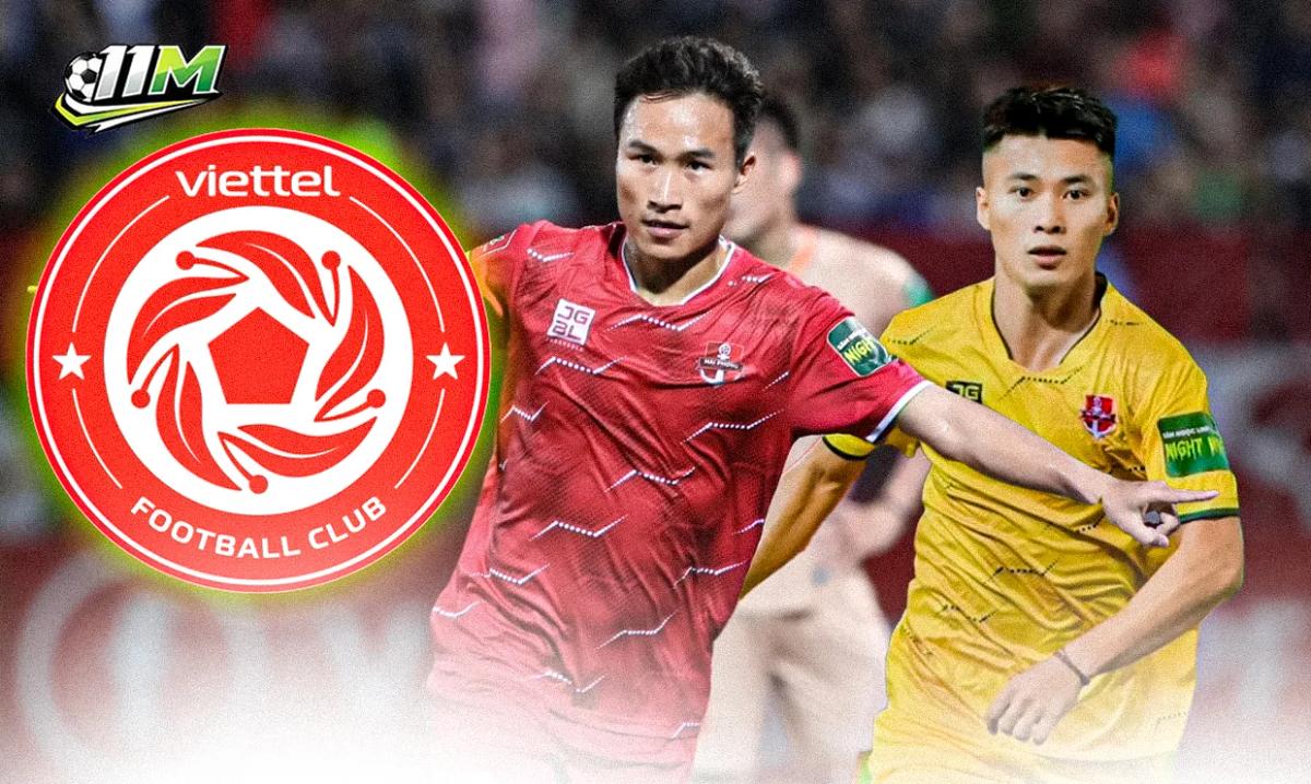 Viettel nhắm bộ đôi Triệu Việt Hưng và Phạm Trung Hiếu