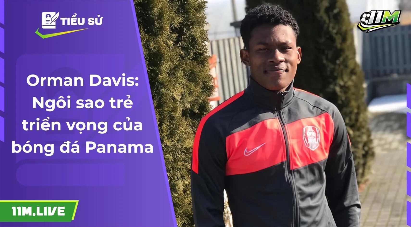 Orman Davis: Ngôi sao trẻ triển vọng của bóng đá Panama