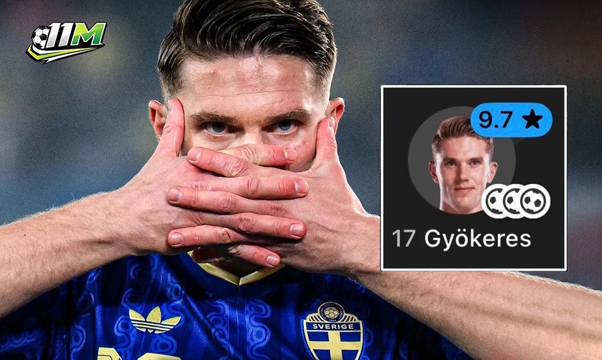 Viktor Gyokeres và hat-trick lịch sử: Khi Thụy Điển tìm thấy "vị thần" mới tại World Cup.
