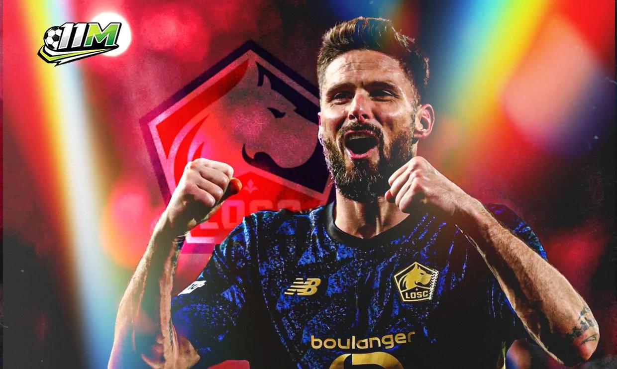 Olivier Giroud tuổi 39 và 120 phút "hồi xuân" tại Lille