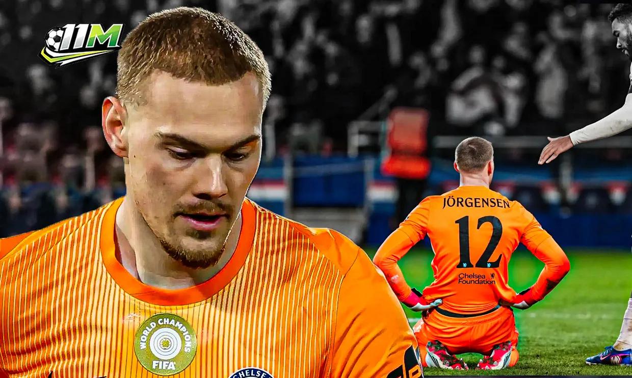 Thủ môn Chelsea và bài toán vô địch: Khi "đôi bàn tay" không theo kịp "đôi chân".