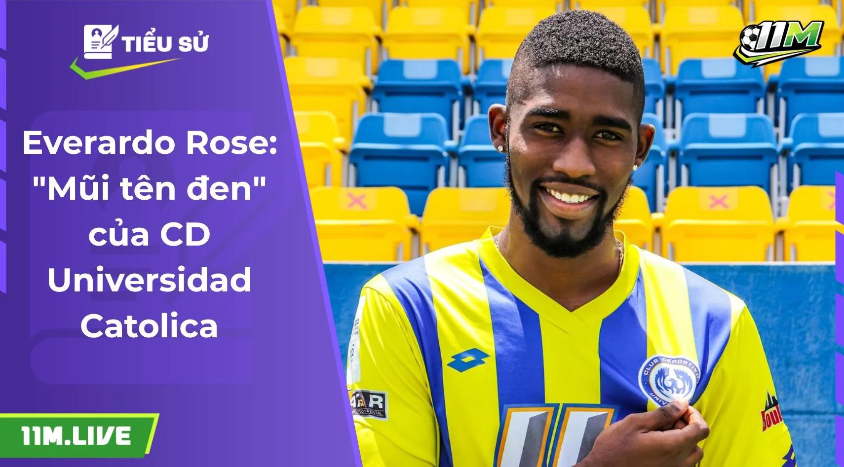 Everardo Rose: "Mũi tên đen" của CD Universidad Catolica