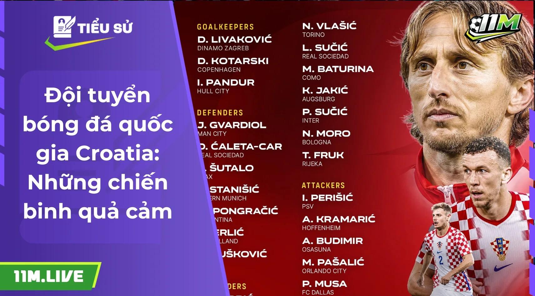 Đội tuyển bóng đá quốc gia Croatia: Những "Vatreni" bất khuất của vùng Balkan