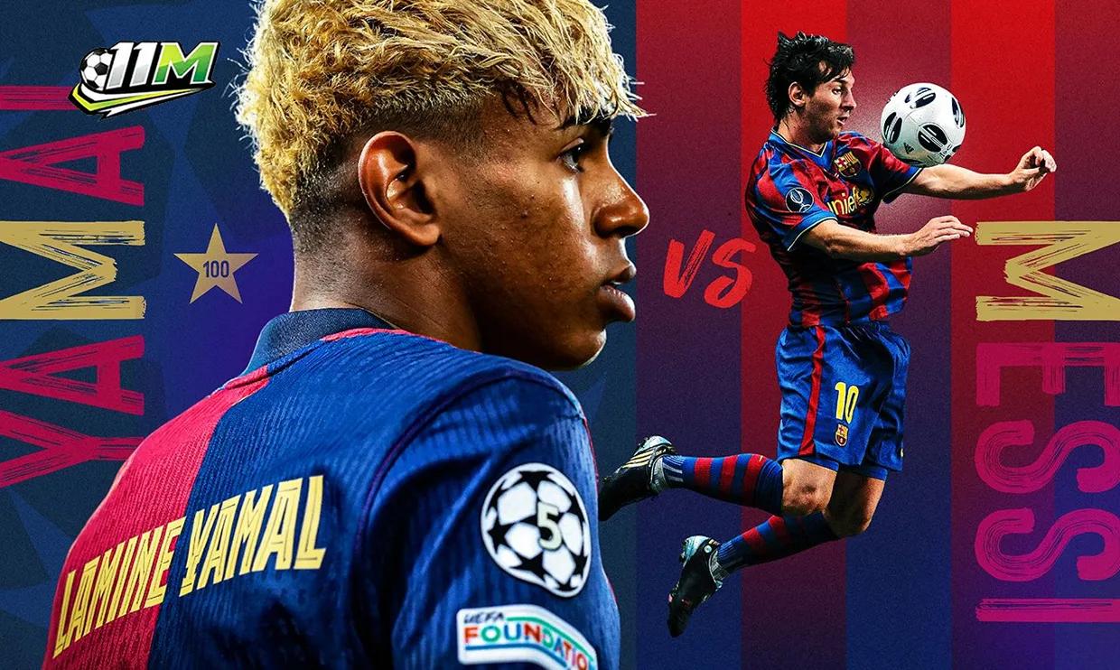 "Tội ác" mang tên so sánh: Lamine Yamal và áp lực từ cái bóng của Messi