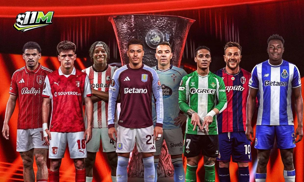 Lộ diện 8 đội mạnh nhất Europa League: Real Betis hủy diệt, Aston Villa lập kỷ lục 3 năm liên tiếp