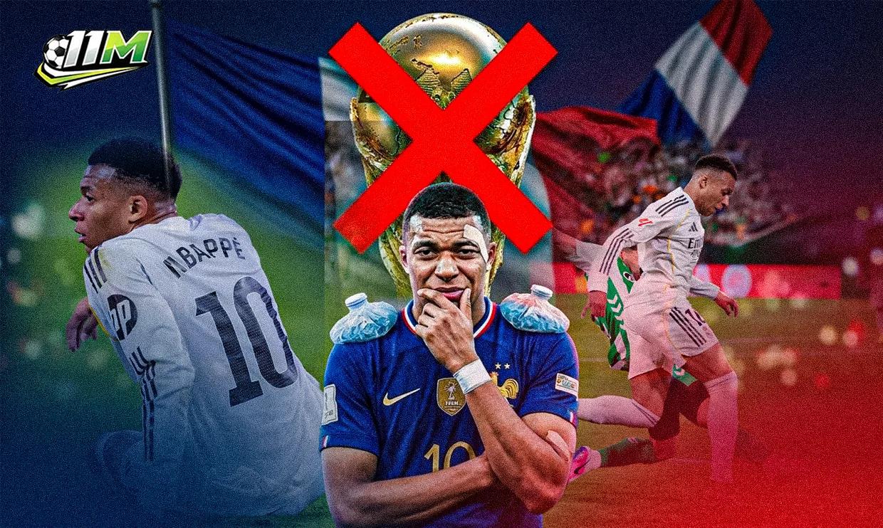Kylian Mbappe dính chấn thương nặng, Đội tuyển Pháp lo sốt vó trước World Cup.