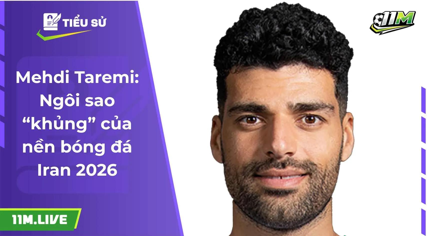 Mehdi Taremi: Ngôi sao “khủng” của nền bóng đá Iran 2026