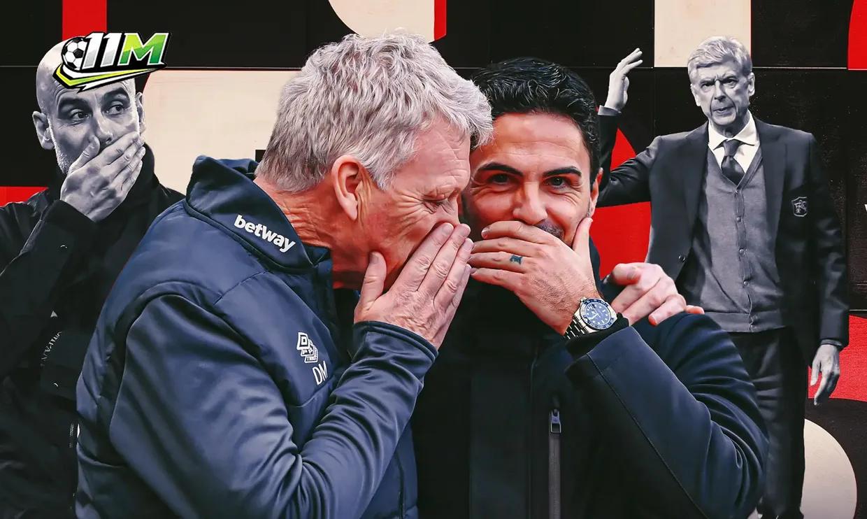 Mikel Arteta và David Moyes: Khi "Pháo thủ" tìm thấy sức mạnh từ gốc rễ thực dụng.