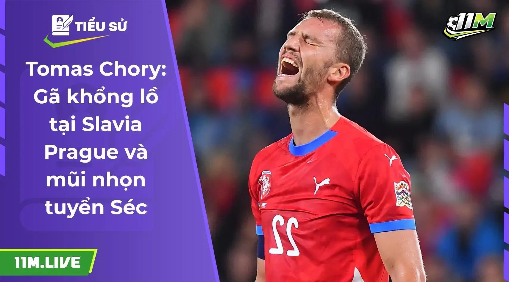 Tomas Chory: "Gã khổng lồ" của Slavia Prague và mũi nhọn đầy uy lực của bóng đá Séc