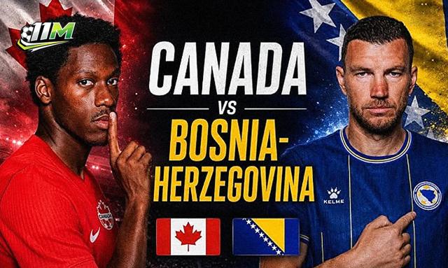 Canada thoát thua trước Bosnia, giành điểm lịch sử tại World Cup 2026