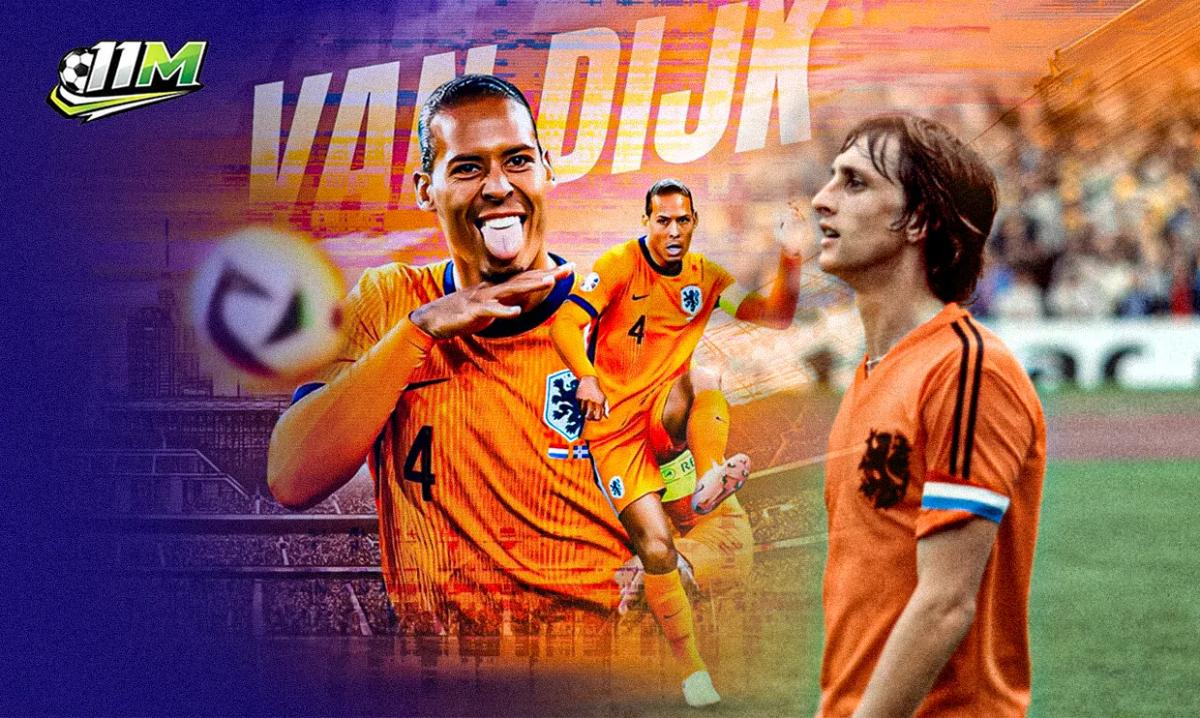 Van Dijk chuẩn bị xô đổ kỷ lục vĩ đại của Johan Cruyff tại World Cup!