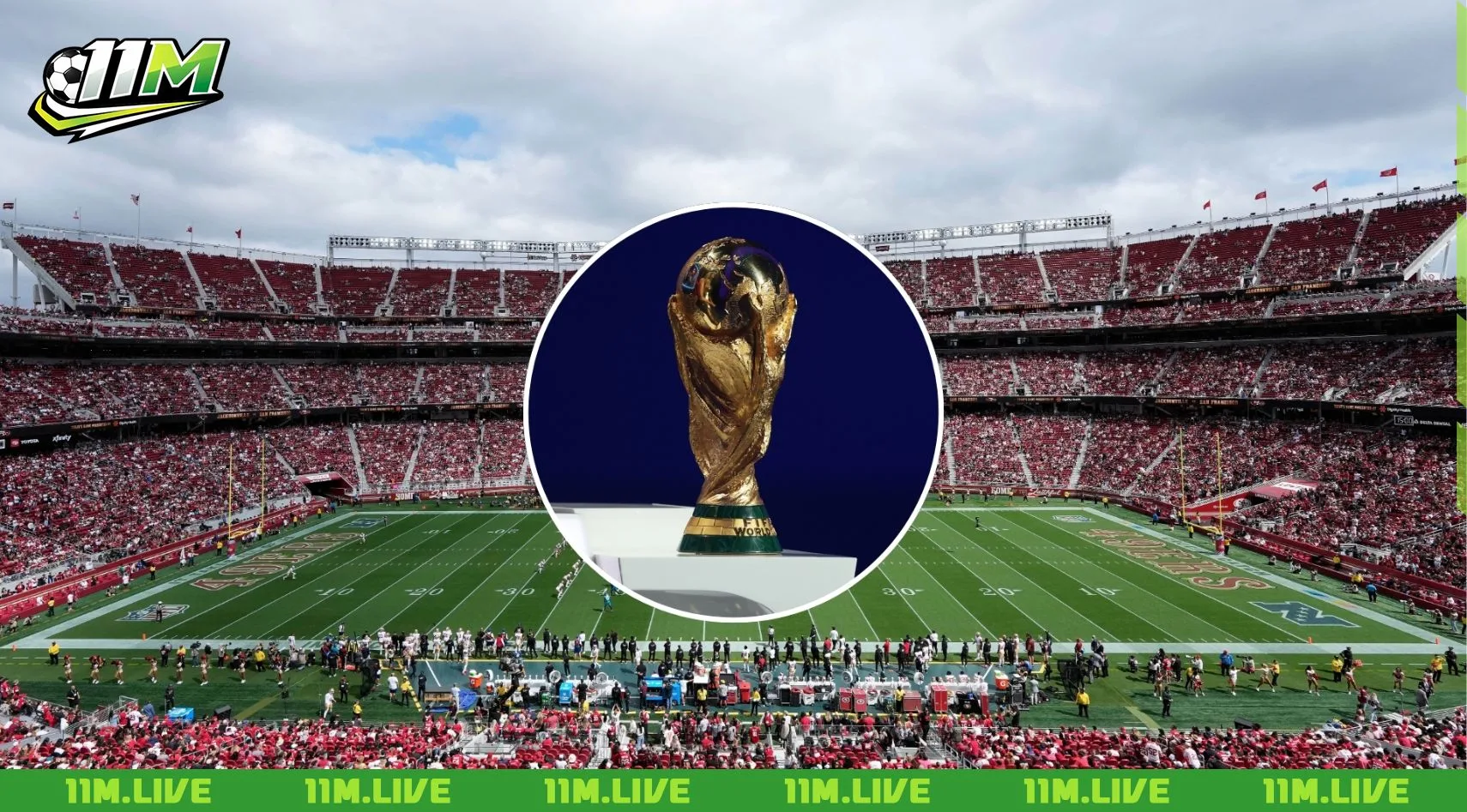 sân vận động tổ chức world cup 2026